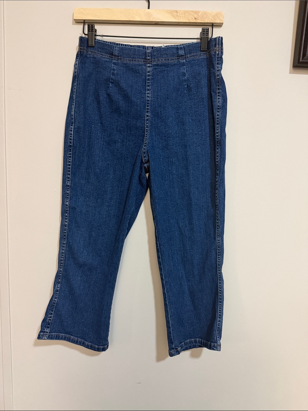 White Stag Dark Blue Denim Capris